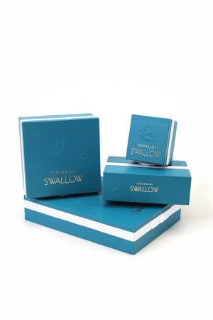 Carraig Donn Rose Gold Swallow Stud Earrings