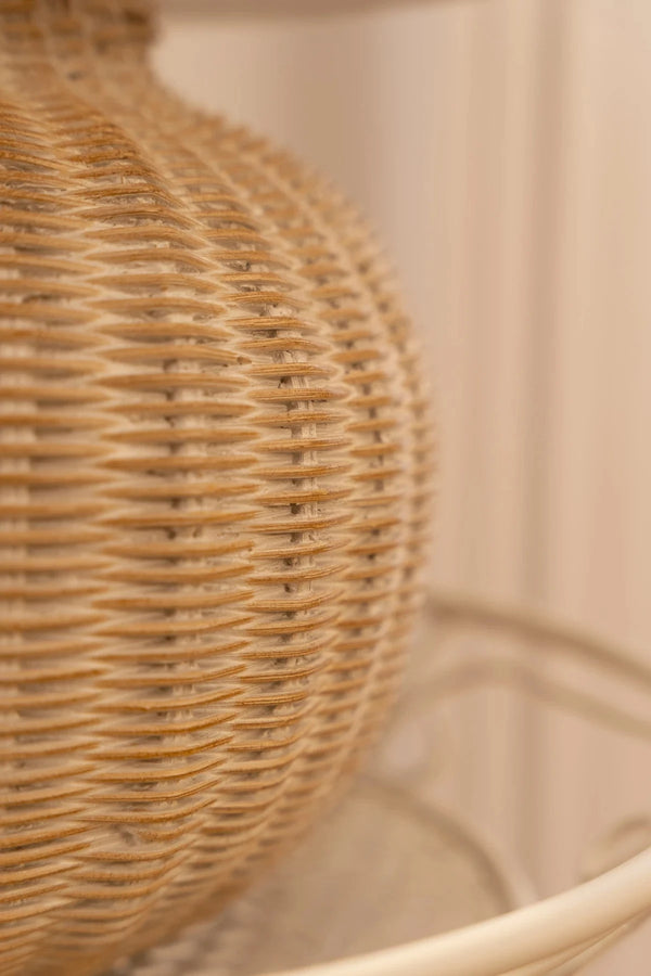 Carraig Donn Rustic Rattan Lamp