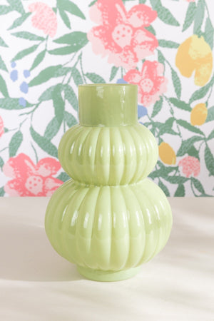 Sage Glass Vase