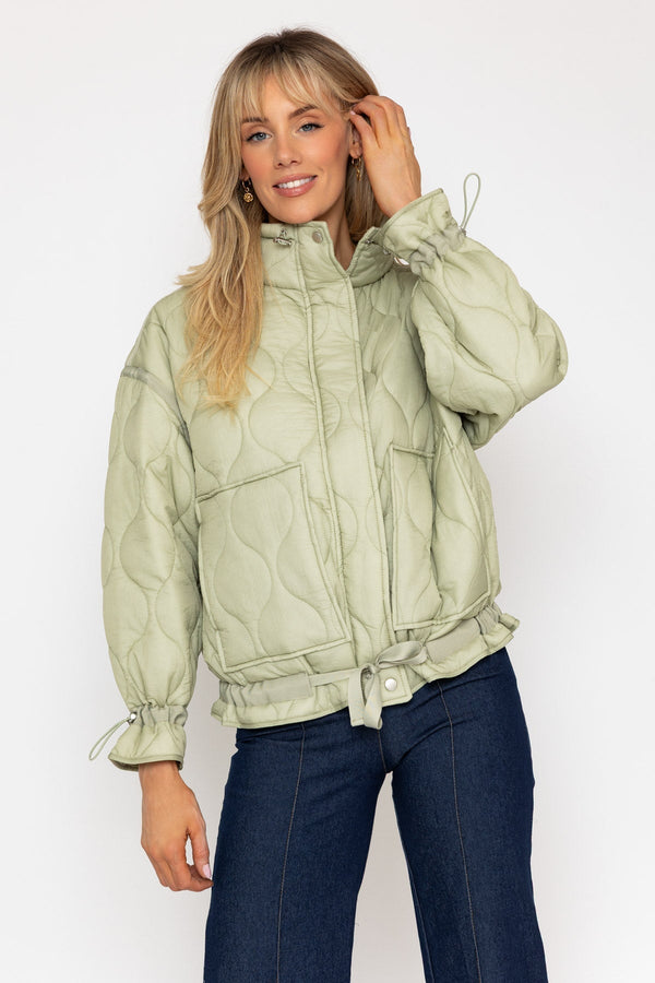 Carraig Donn Sage Quilted Jacket