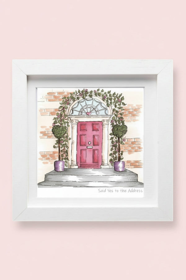 Carraig Donn Said Yes To The Address Mini Framed Art Print