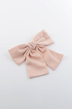 Carraig Donn Satin Bow Hair Clip in Pink