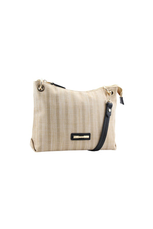Carraig Donn Saturn Black Trim Crossbody Bag