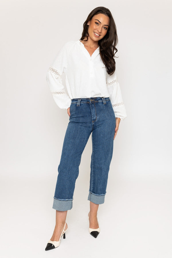 Carraig Donn Seamless Turn Up Jeans