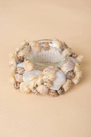 Carraig Donn Seashell Tea Light Holder
