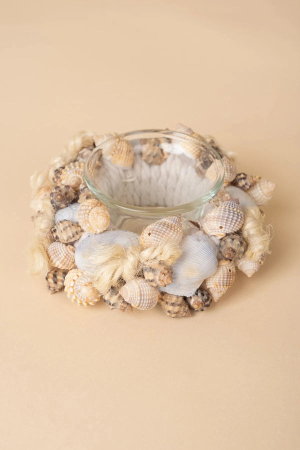 Carraig Donn Seashell Tea Light Holder