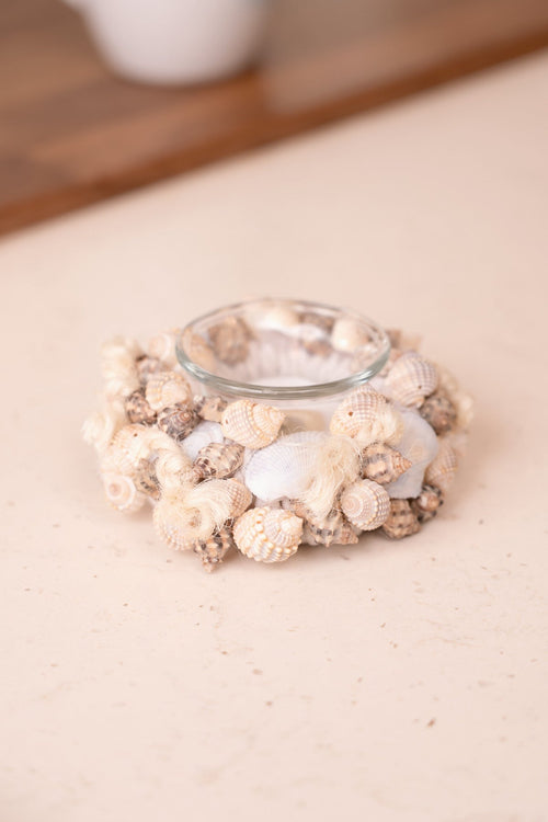 Seashell Tea Light Holder
