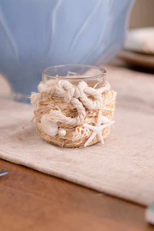 Seashell Votive Candle Holder