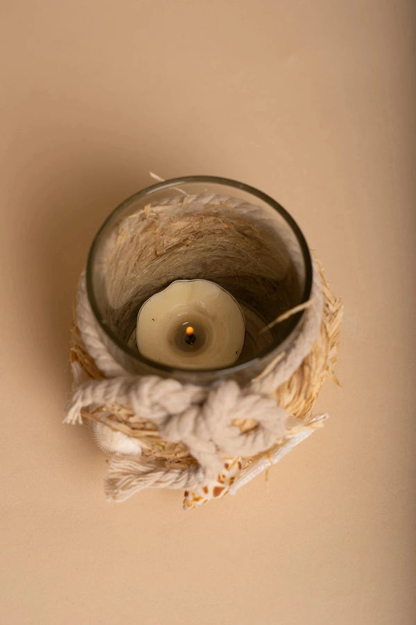 Carraig Donn Seashell Votive Candle Holder