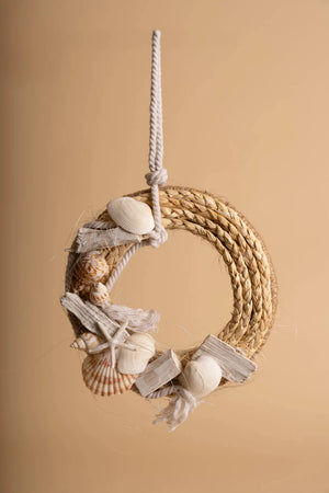 Carraig Donn Seashell Wreath
