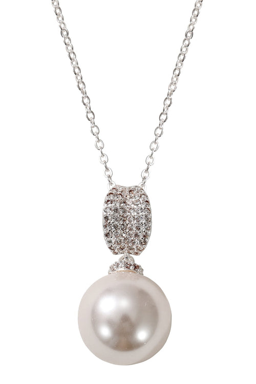 Selah Faux Pearl Pendant