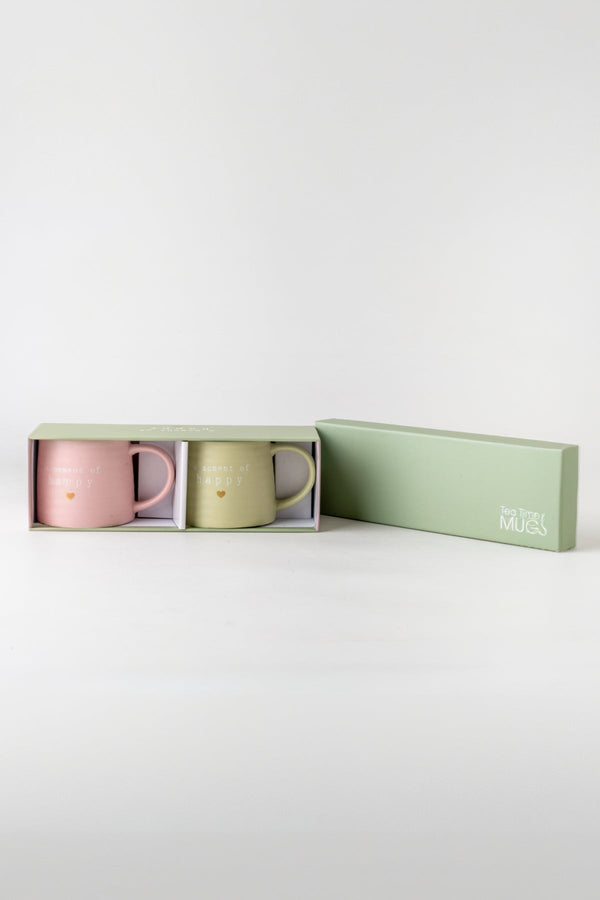 Carraig Donn Set Of 2 A Moment of Happy Mugs