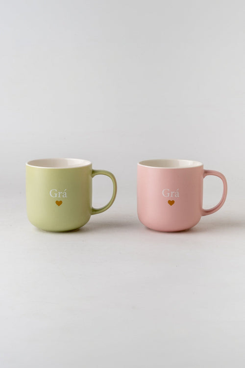 Set Of 2 Gra Mugs