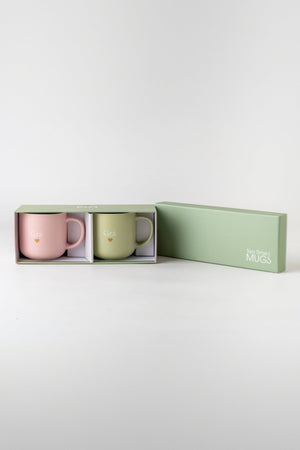 Carraig Donn Set Of 2 Gra Mugs