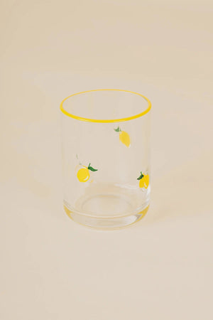 Carraig Donn Set Of 2 Lemon Tumbler Glasses