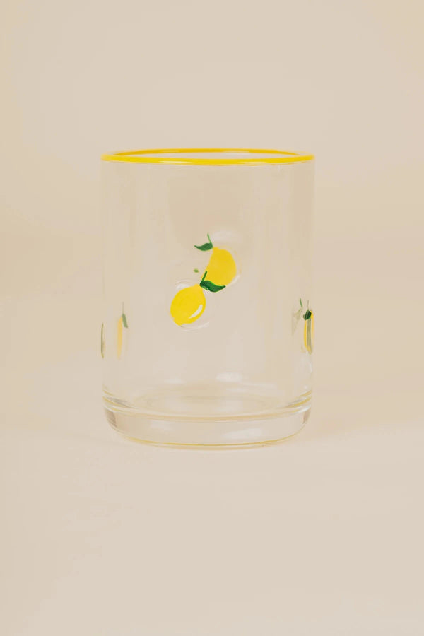 Carraig Donn Set Of 2 Lemon Tumbler Glasses