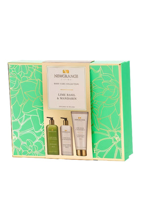 Carraig Donn Set Of 3 Lime Basil & Mandarin Luxury Body Care