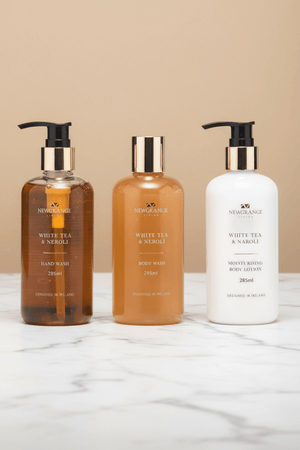 Carraig Donn Set Of 3 White Tea & Neroli Luxury Body Care