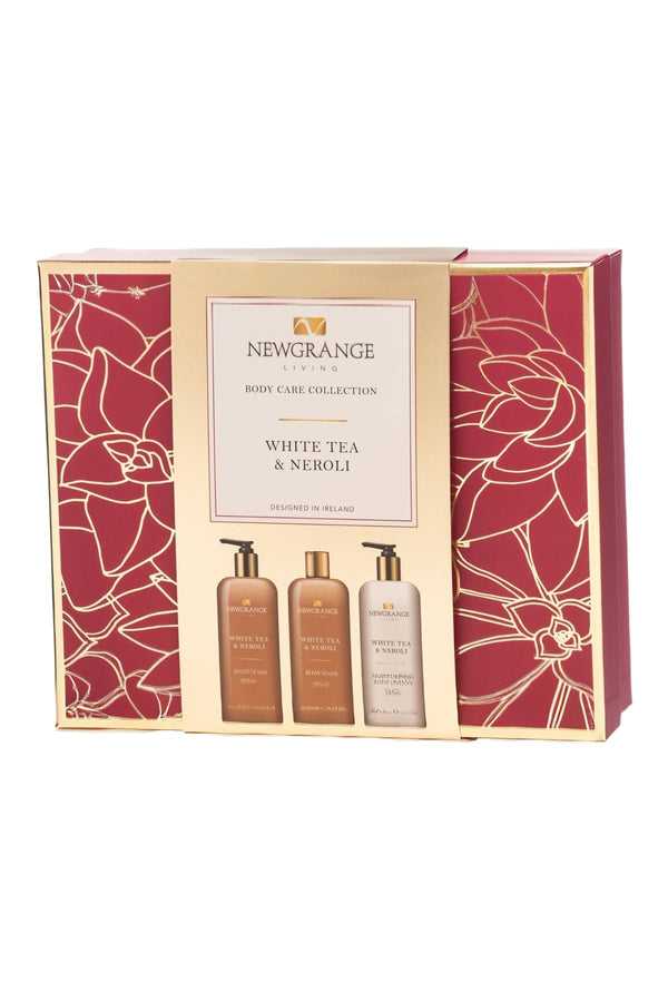 Carraig Donn Set Of 3 White Tea & Neroli Luxury Body Care