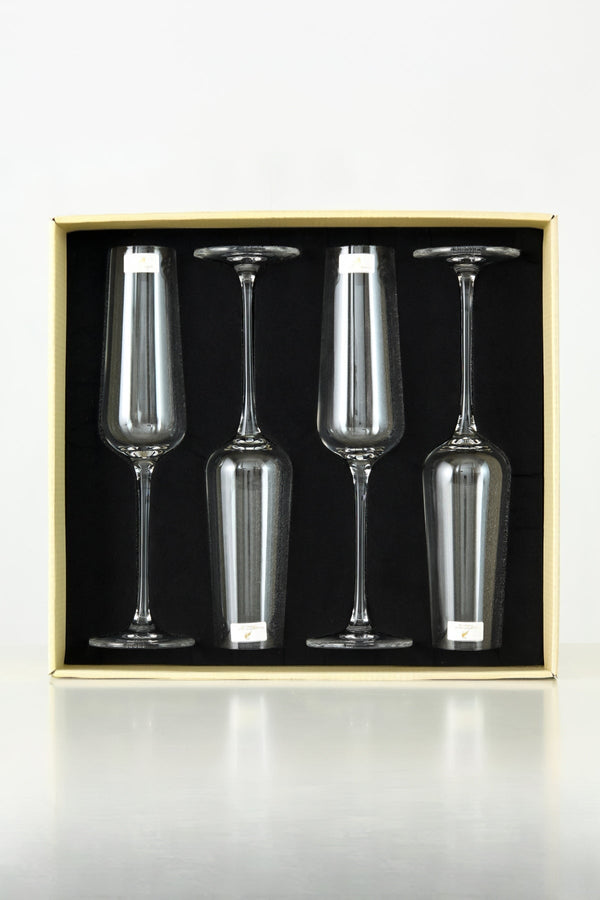 Carraig Donn Set of 4 Cellar Collection Champagne Flute
