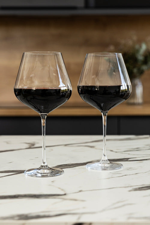 Set of 4 Cellar Collection Burgundy Wine Glasses