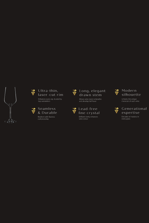 Carraig Donn Set of 4 Cellar Collection White Wine Glasses