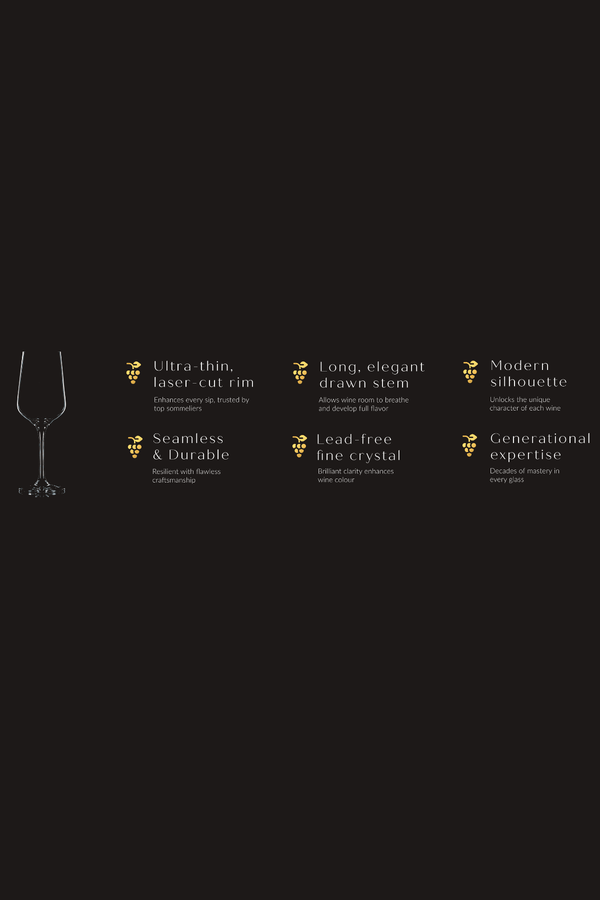 Carraig Donn Set of 4 Cellar Collection White Wine Glasses