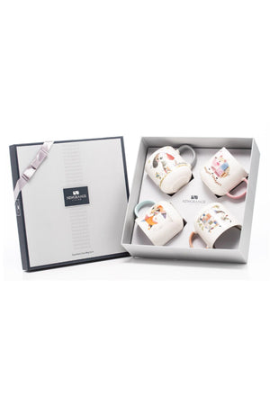 Carraig Donn Set of 4 Farm Yard Bone China Mugs