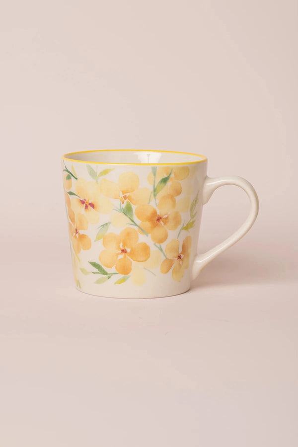 Carraig Donn Set Of 4 Floral Mugs