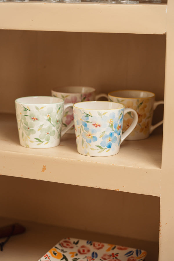 Carraig Donn Set Of 4 Floral Mugs