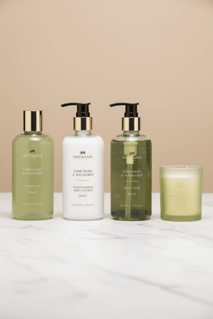 Carraig Donn Set Of 4 Lime Basil & Mandarin Luxury Body Care