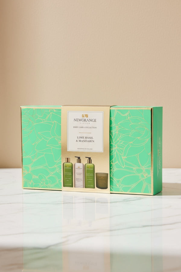 Carraig Donn Set Of 4 Lime Basil & Mandarin Luxury Body Care