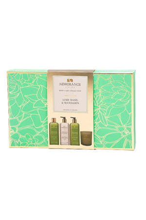 Carraig Donn Set Of 4 Lime Basil & Mandarin Luxury Body Care