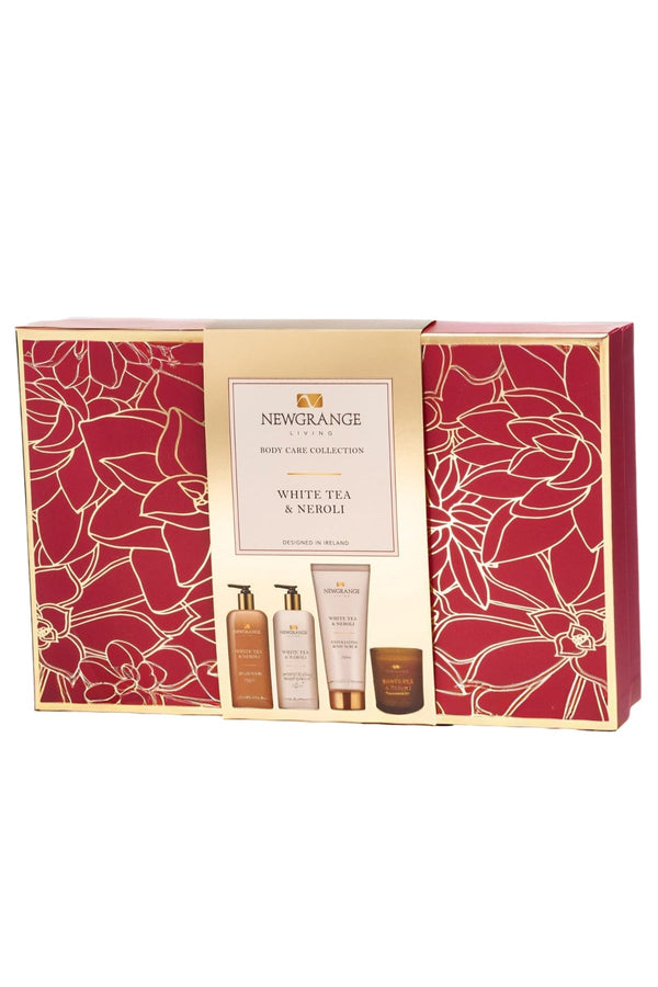 Carraig Donn Set Of 4 White Tea & Neroli Luxury Body Care