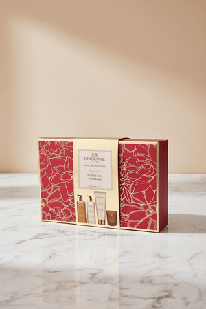 Carraig Donn Set Of 4 White Tea & Neroli Luxury Body Care