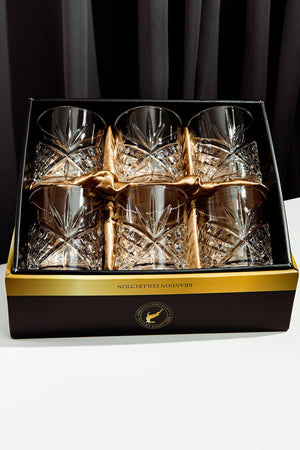 Carraig Donn Set of 6 Trinity Whiskey Glasses