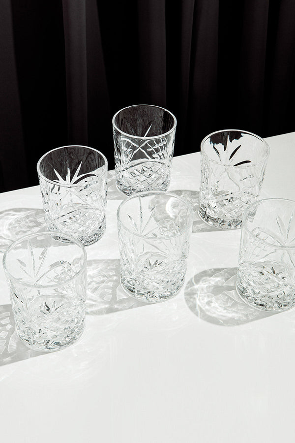 Carraig Donn Set of 6 Trinity Whiskey Glasses