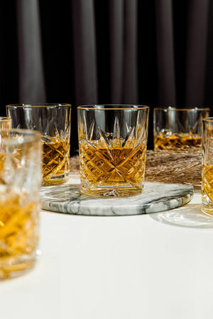 Carraig Donn Set of 6 Trinity Whiskey Glasses