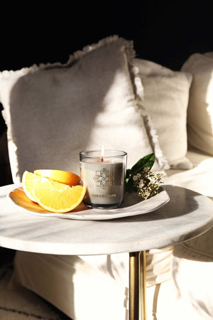 Carraig Donn Seville Orange Blossom Luxury Candle & Lid