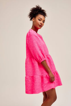 Carraig Donn Shaya Pink Mini Dress