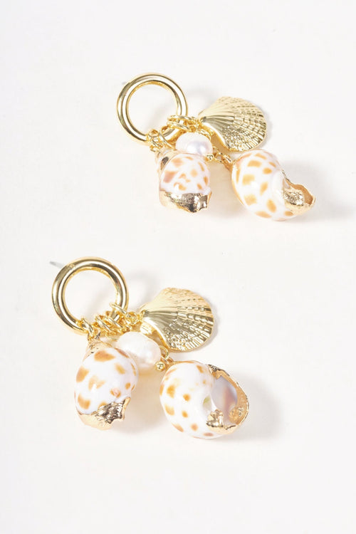 Carraig Donn Shell Drop Earrings