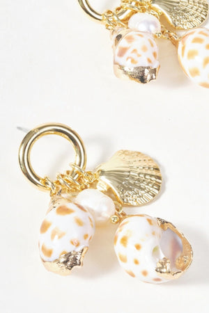 Carraig Donn Shell Drop Earrings
