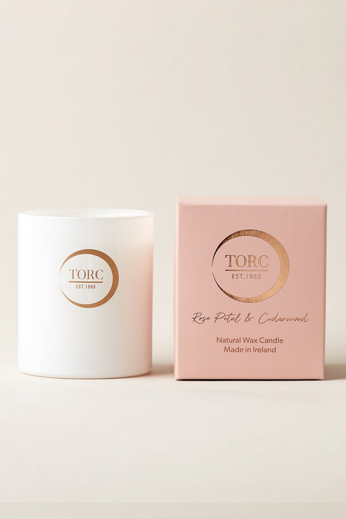 Signature Rose Petal & Cedarwood Candle
