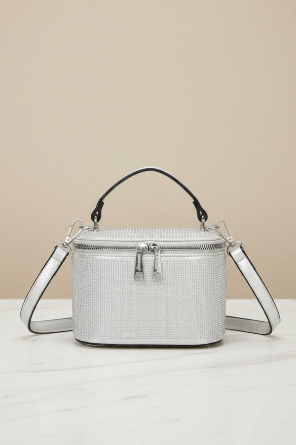 Carraig Donn Silver Box Evening Bag