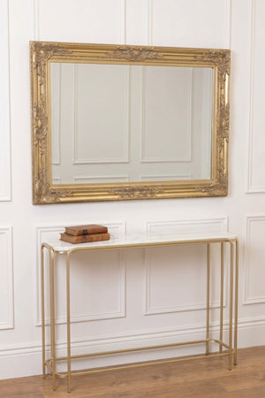 Carraig Donn Silver Champagne Wall Mirror