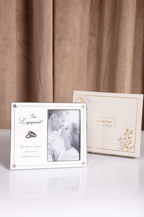 Silver Engagement Frame