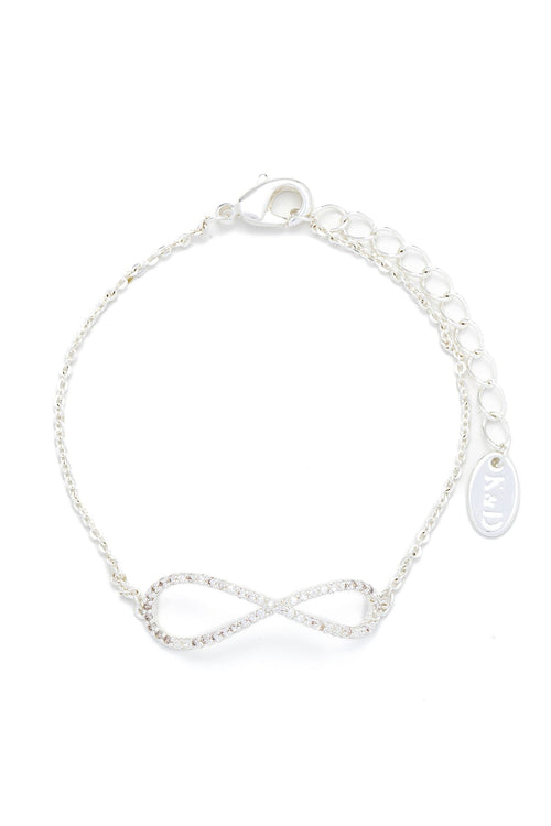 Silver Infinity Bracelet
