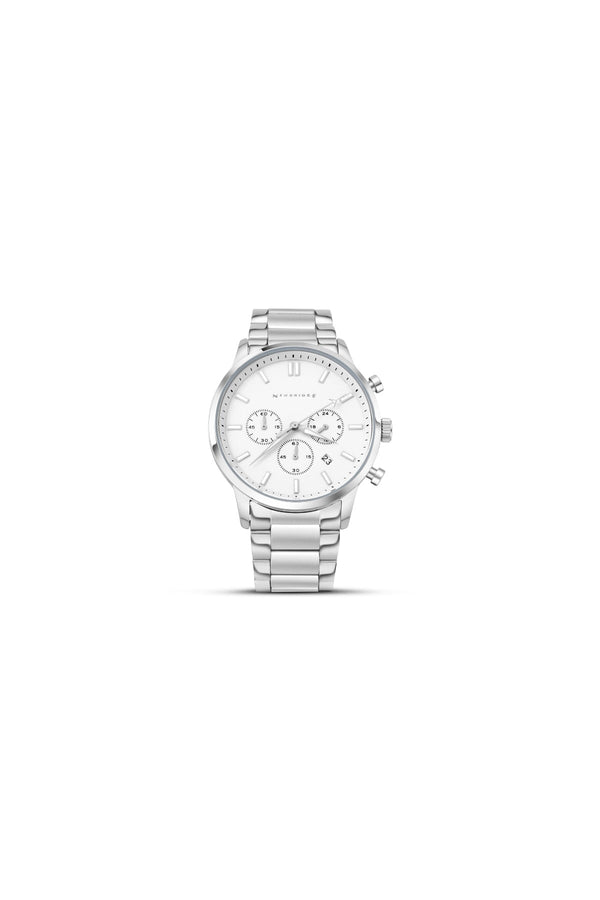 Carraig Donn Silver Plated Chronograph Men's Watch