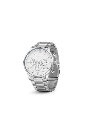 Carraig Donn Silver Plated Chronograph Men's Watch