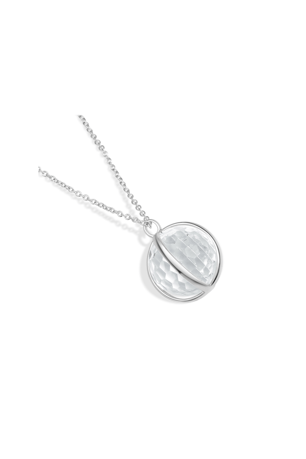 Carraig Donn Silver Plated Sphere Pendent
